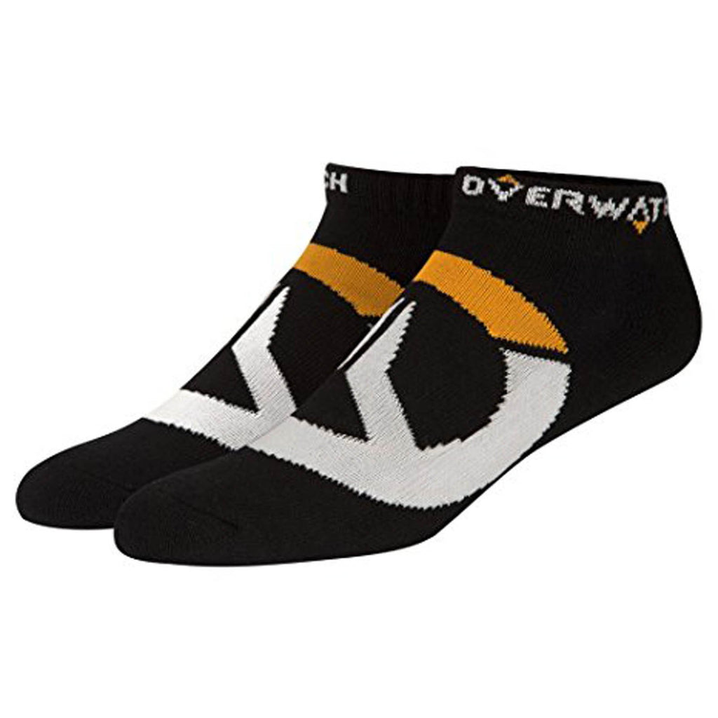 Overwatch Black Logo 3 Pairs Of Ankle Socks