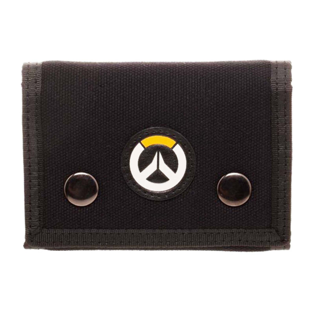 Overwatch Black Logo Tri-Fold Wallet