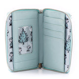 Loungefly Peanuts Happy Holidays All Over Print Zip Around Wallet - Radar Toys