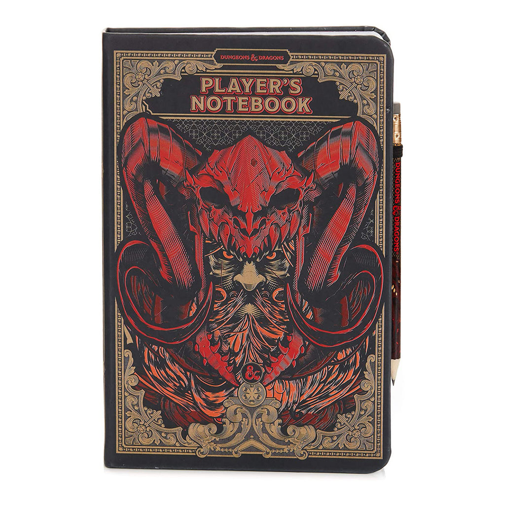 Paladone Dungeons And Dragons Notebook And Pencil Journal