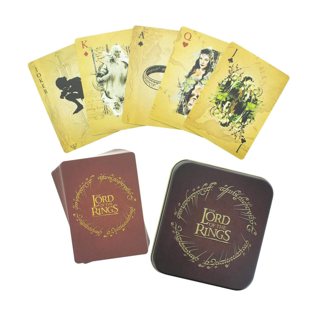 Paladone Lord Of The Rings Playing Cards Tin - Radar Toys
