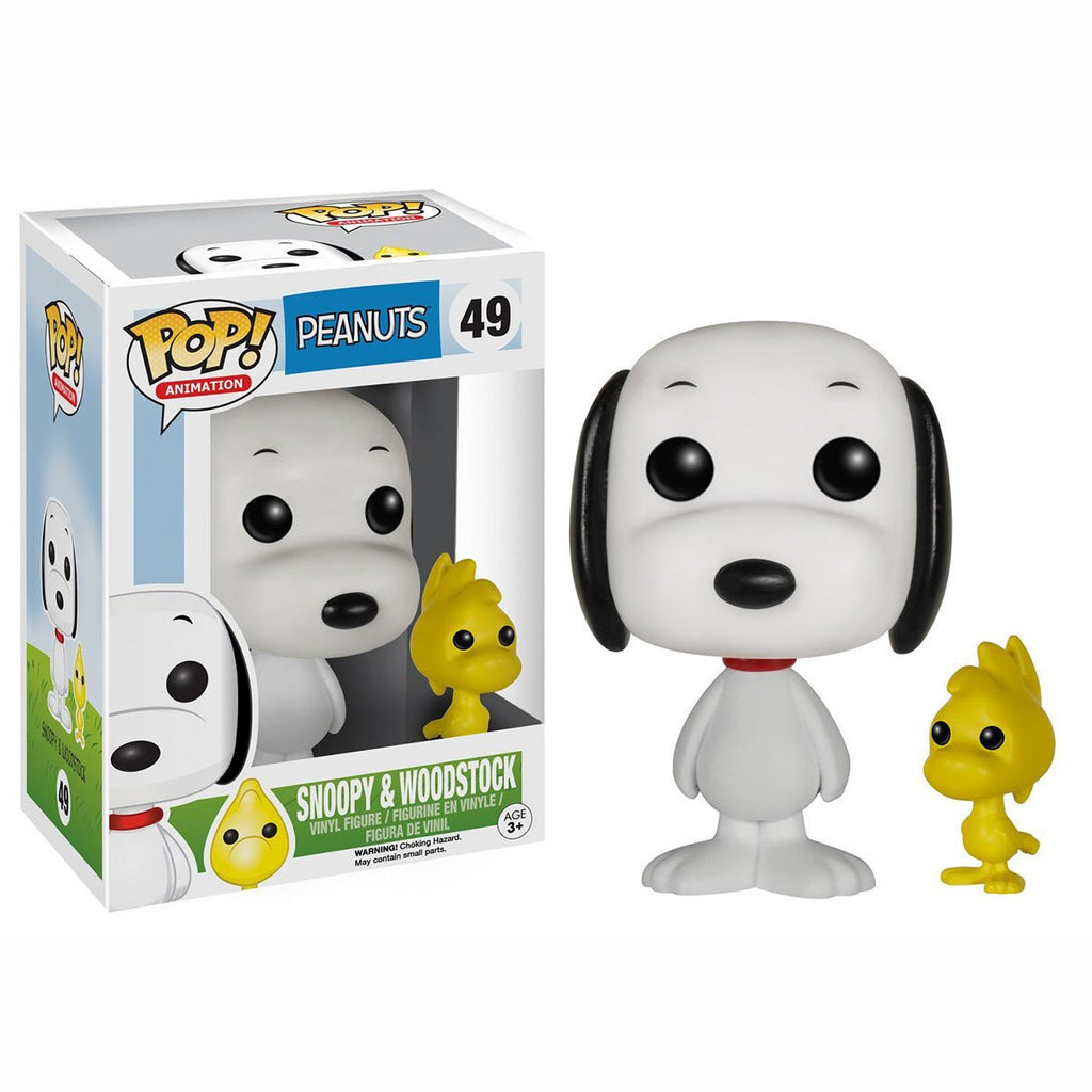 Peanuts POP Snoopy & Woodstock Vinyl Figure