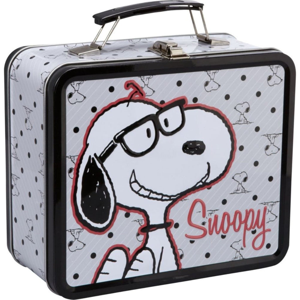Peanuts Preppy Snoopy Metal Lunch Box