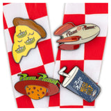 Loungefly Pixar Toy Story Pizza Planet Lanyard With 4 Enamel Pins - Radar Toys