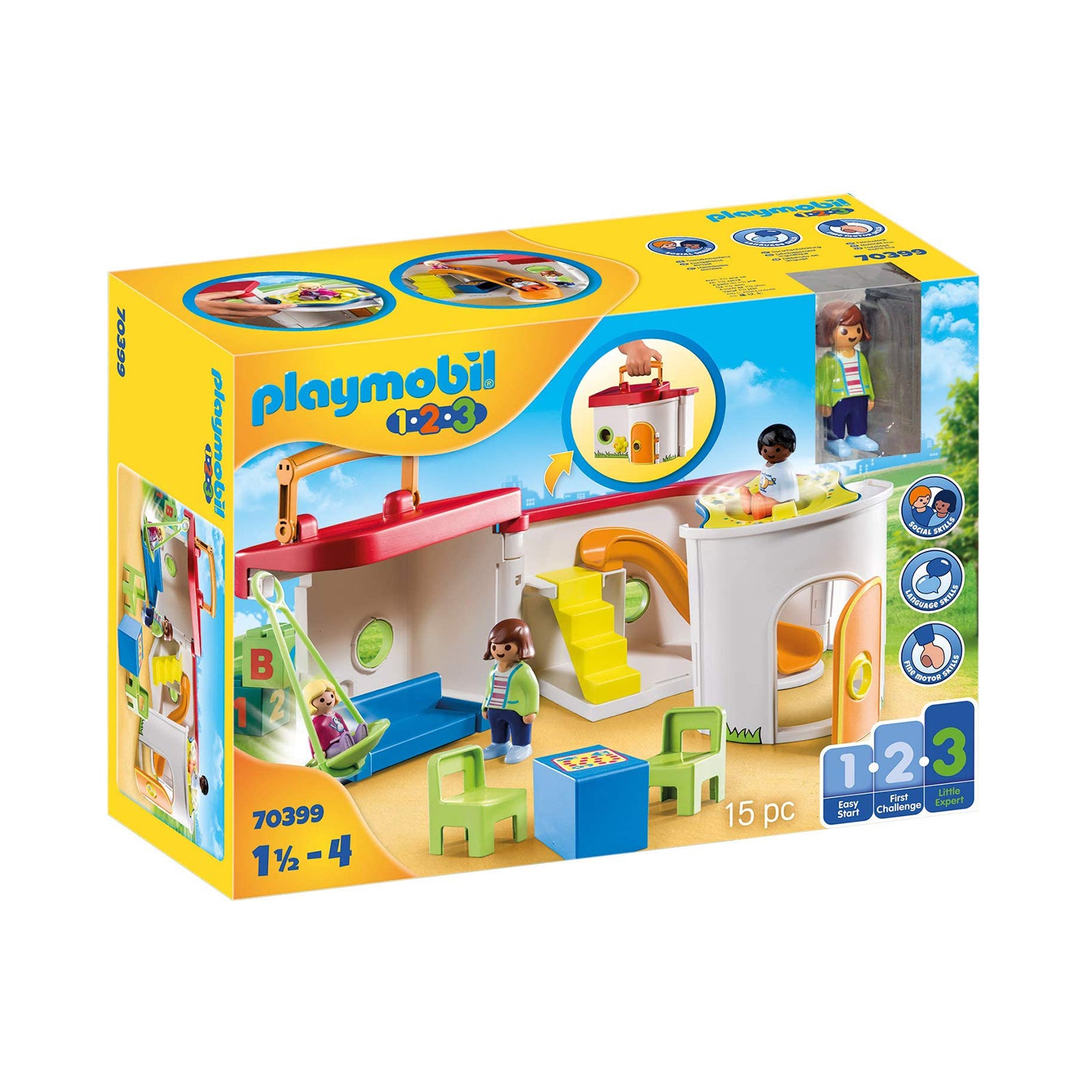 Back, back, back (part accelerator sequence Playmobil 123 My Take Along Preschool Building Set 70399 | Radar Toys Back, back, back (part accelerator sequence Playmobil 123 My Take Along Preschool Building Set 70399 | Radar Toys