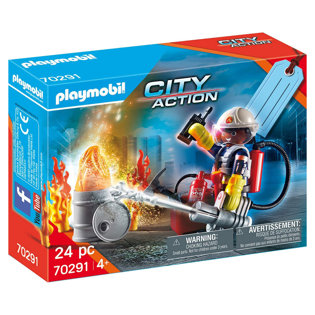 Playmobil City Action Fire Rescue Building Set 70291 - Radar Toys