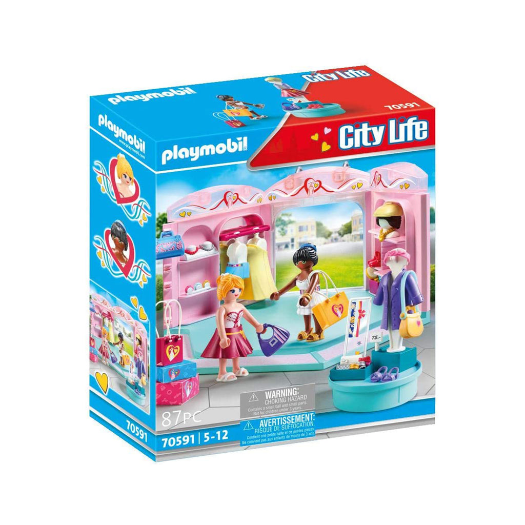 Playmobil City Life Fashion Store Building Set 70591