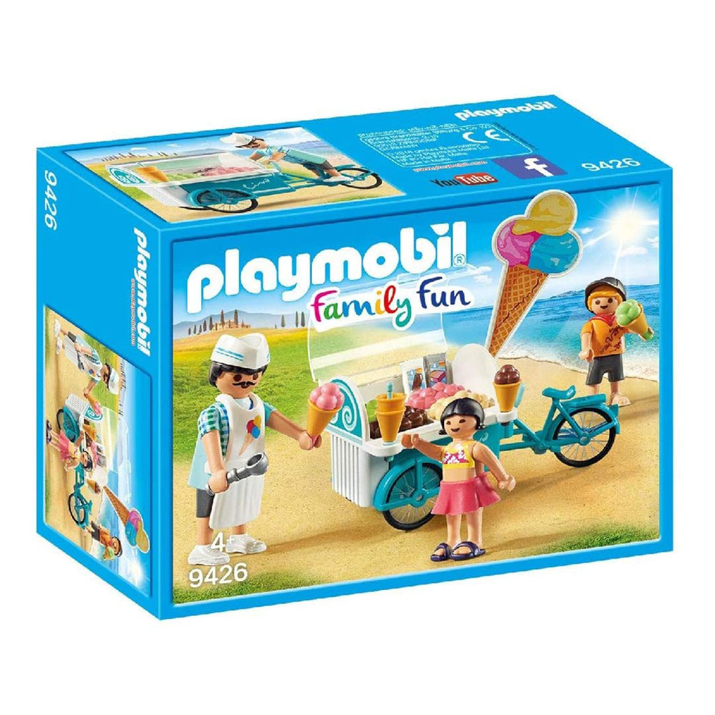 Playmobil City Life Ice Cream Cart Building Set 9426