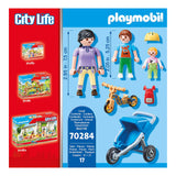 Playmobil City Life Mother With Children Set 70284 - Radar Toys