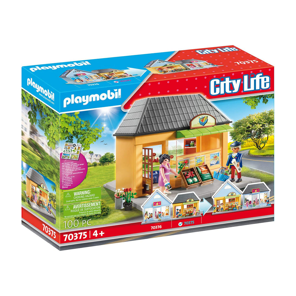 Playmobil City Life My Supermarket Building Set 70375 - Radar Toys