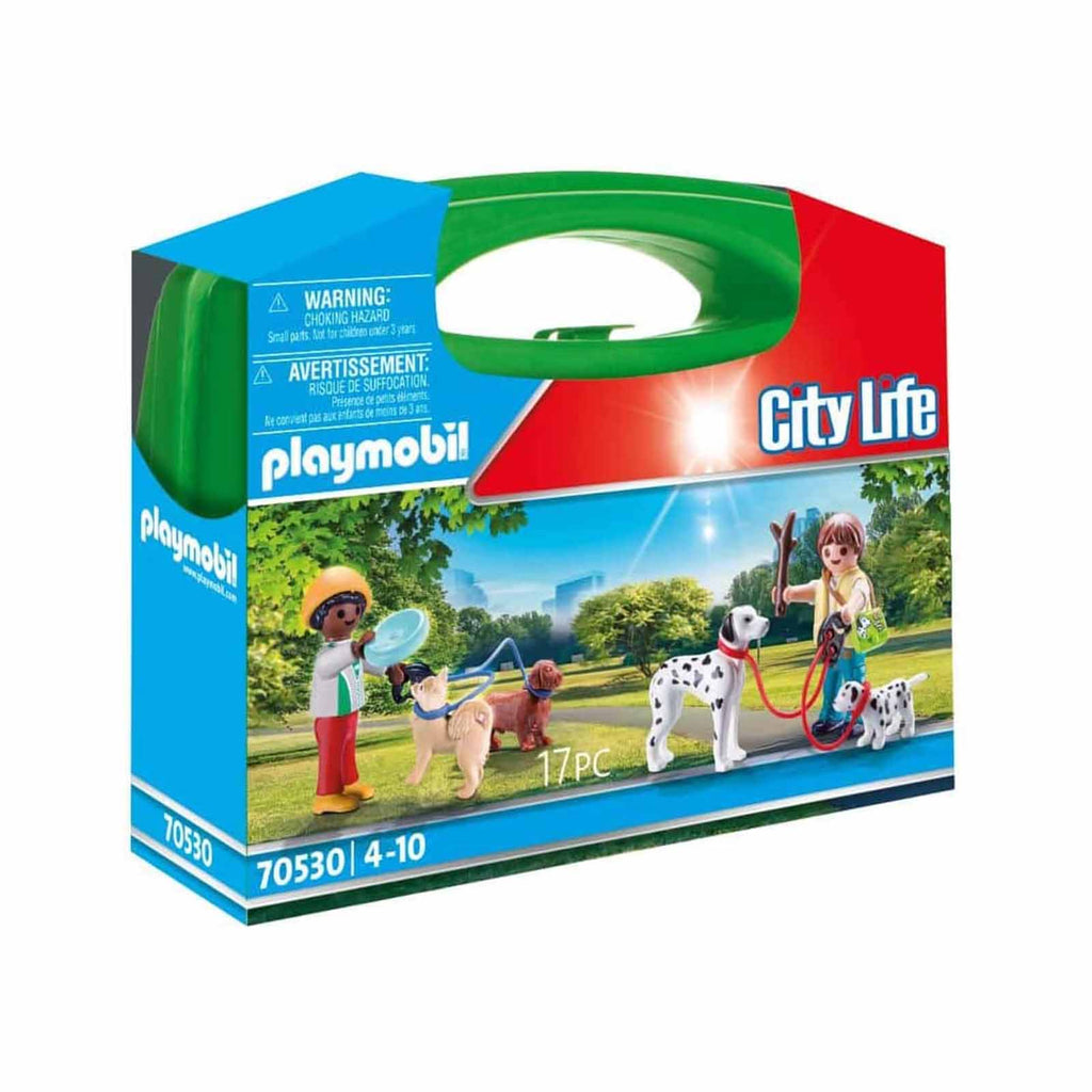 Playmobil City Life Puppy Playtime Carry Case 70530 - Radar Toys