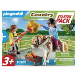 Playmobil Country Starter Pack Horseback Riding Building Set 70505 - Radar Toys