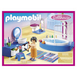 Playmobil Dollhouse Bathroom With Tub Building Set 70211 - Radar Toys