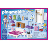Playmobil Dollhouse Bedroom With Sewing Corner Building Set 70208 - Radar Toys