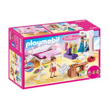 Playmobil Dollhouse Bedroom With Sewing Corner Building Set 70208 - Radar Toys