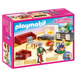 Playmobil Dollhouse Comfortable Living Room Building Set 70207 - Radar Toys