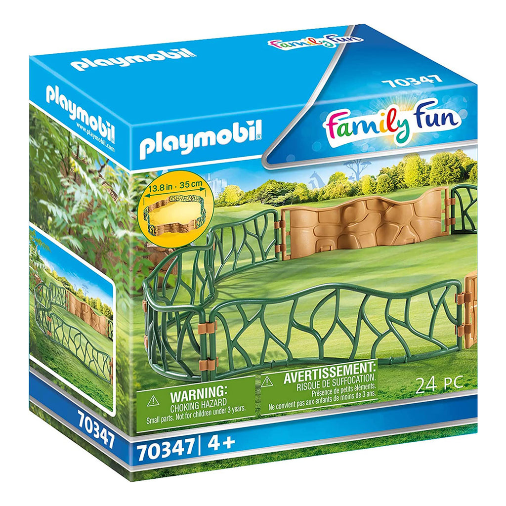 Playmobil Family Fun Zoo Enclosure Building Set 70347