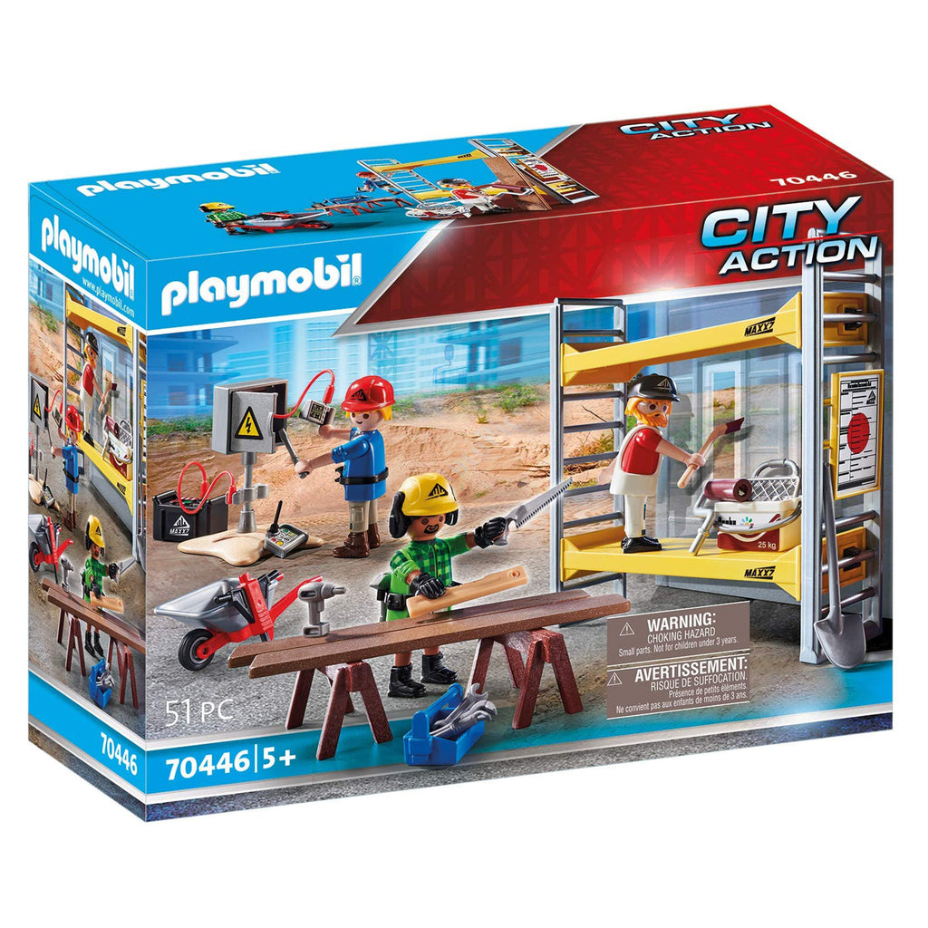 Playmobil Scaffolding with Workers Building Set 70446