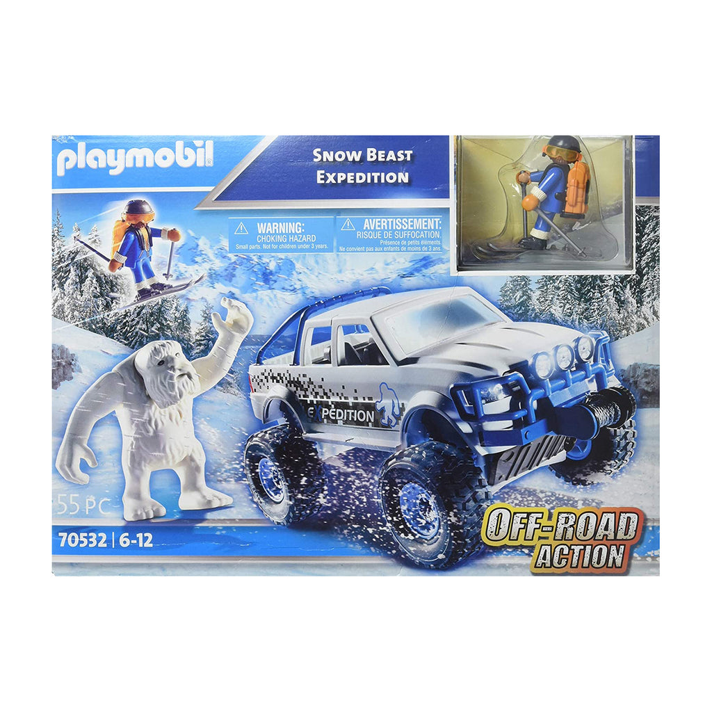 Playmobil Off-Road Action Snow Beast Expedition Building Set 70532 - Radar Toys