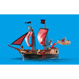 Playmobil Pirates Skull Pirate Ship Building Set 70411 - Radar Toys