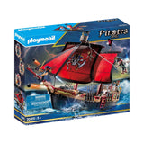 Playmobil Pirates Skull Pirate Ship Building Set 70411 - Radar Toys