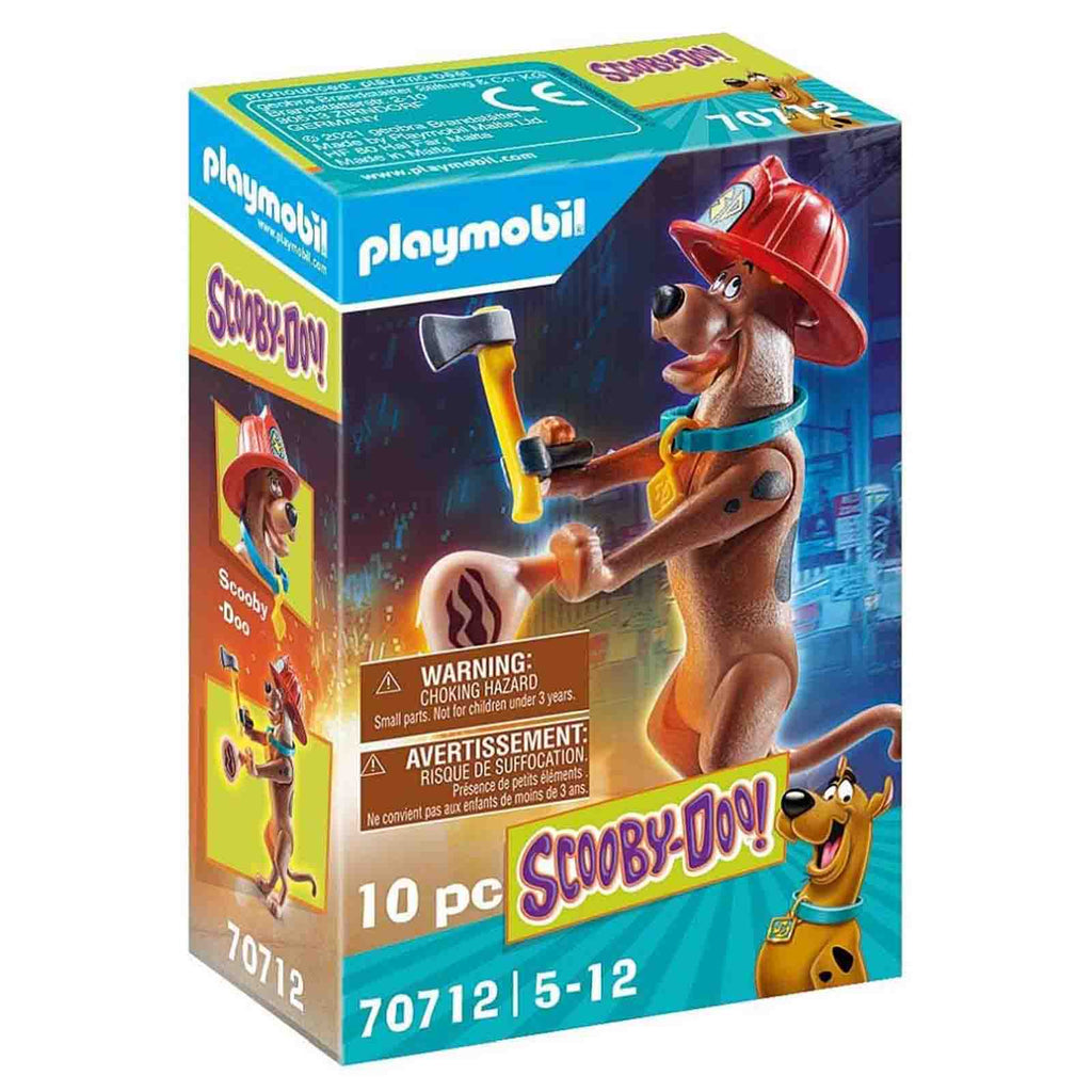 Playmobil Scooby-Doo Firefighter Figure 70712