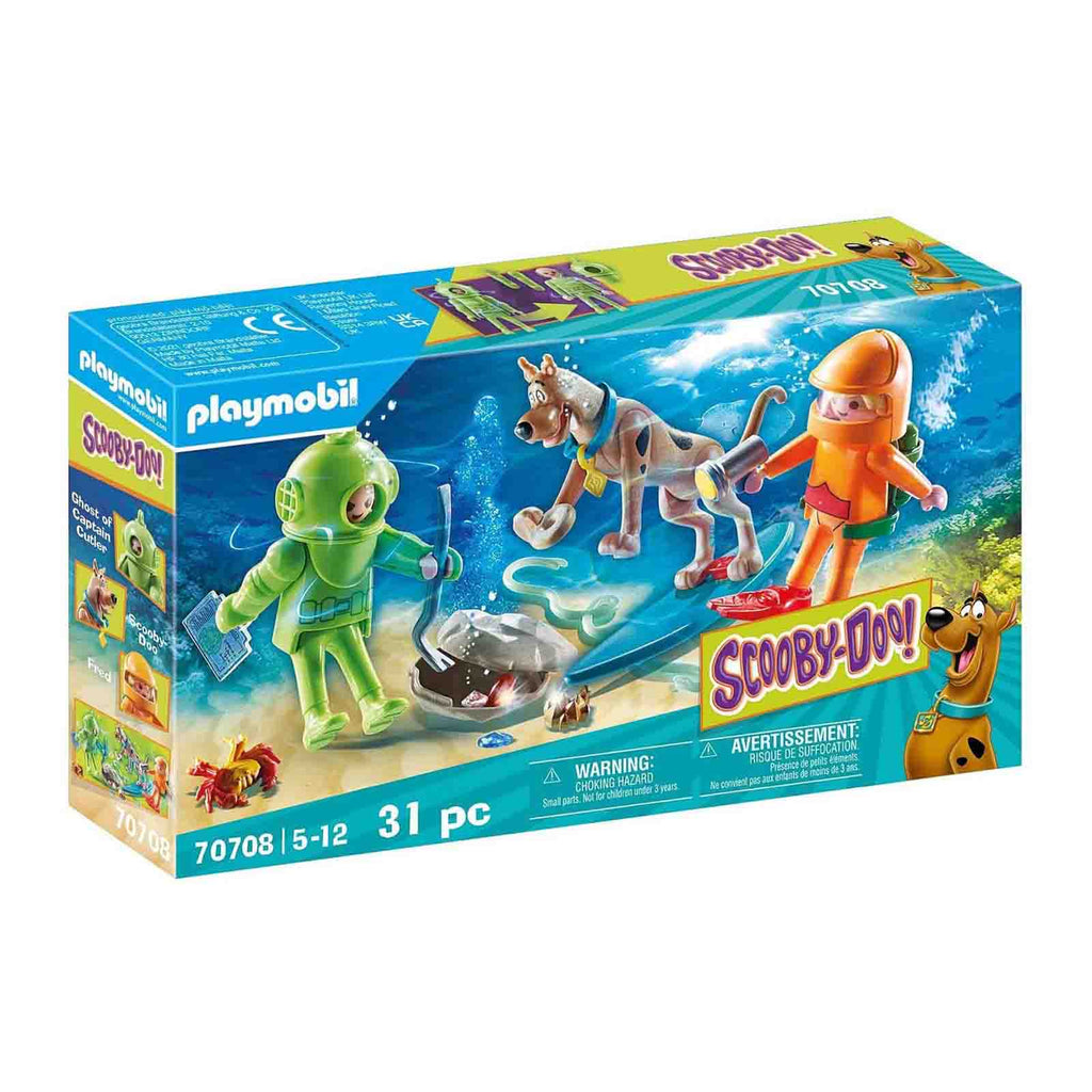 Playmobil Scooby-Doo! Adventure With Ghost Of Captain Cutler 70708