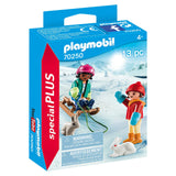 Playmobil Special Plus Children With Sleigh Building Set 70250 - Radar Toys