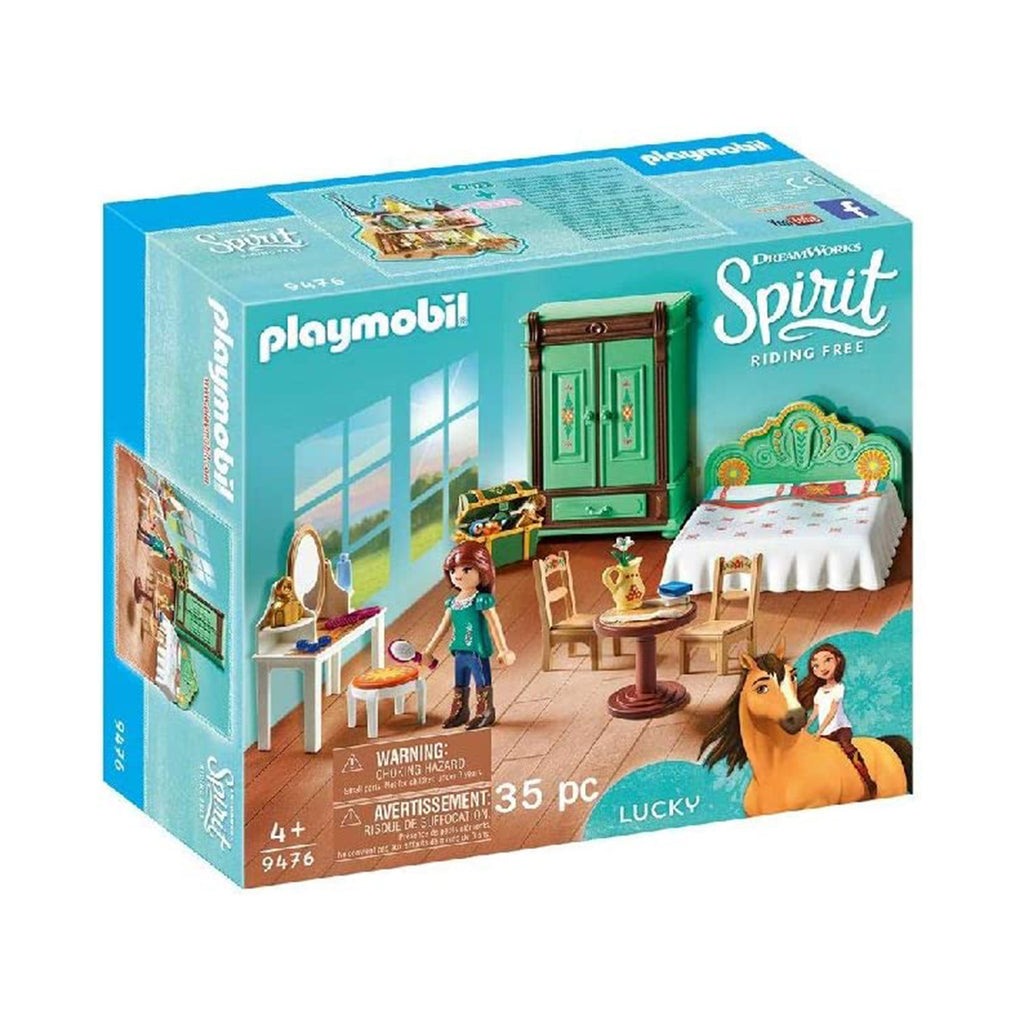 Playmobil Spirit Riding Free Lucky's Bedroom Building Set 9476 - Radar Toys