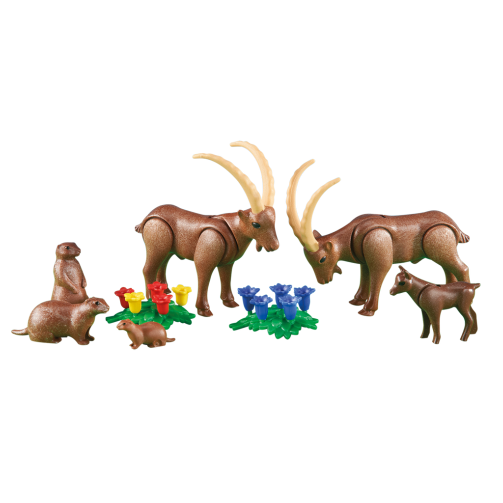 Playmobil Alpine Animals Building Set 6318