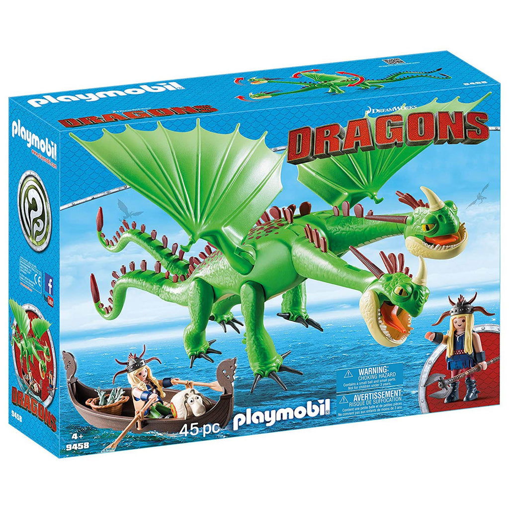 Playmobil Dragons Ruffnut And Tuffnut Building Set 9458