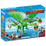 Playmobil Dragons Ruffnut And Tuffnut Building Set 9458 - Radar Toys