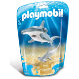 Playmobil Hammerhead Shark With Baby Building Set 9065 - Radar Toys