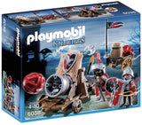 Playmobil Knights Hawk Knights' Battle Cannon Building Set 6038 - Radar Toys