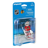 Playmobil NHL Chicago Blackhawks Goalie Building Set 5074 - Radar Toys