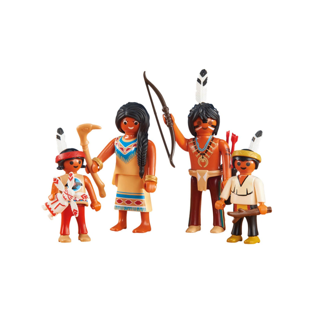 Playmobil Native American Family II Building Set 6322 - Radar Toys