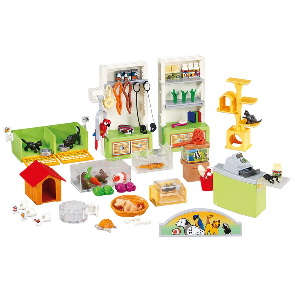 Playmobil Pet Store Interior Building Set 6221 - Radar Toys