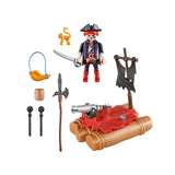 Playmobil Pirates Pirate Raft Carry Case Building Set 5655 - Radar Toys