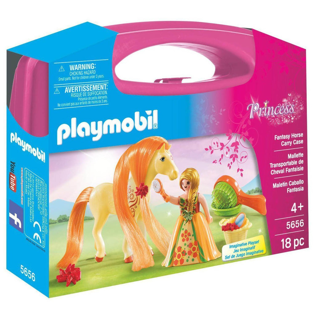 Playmobil Princess Fantasy Carry Case Building Set 5656 - Radar Toys