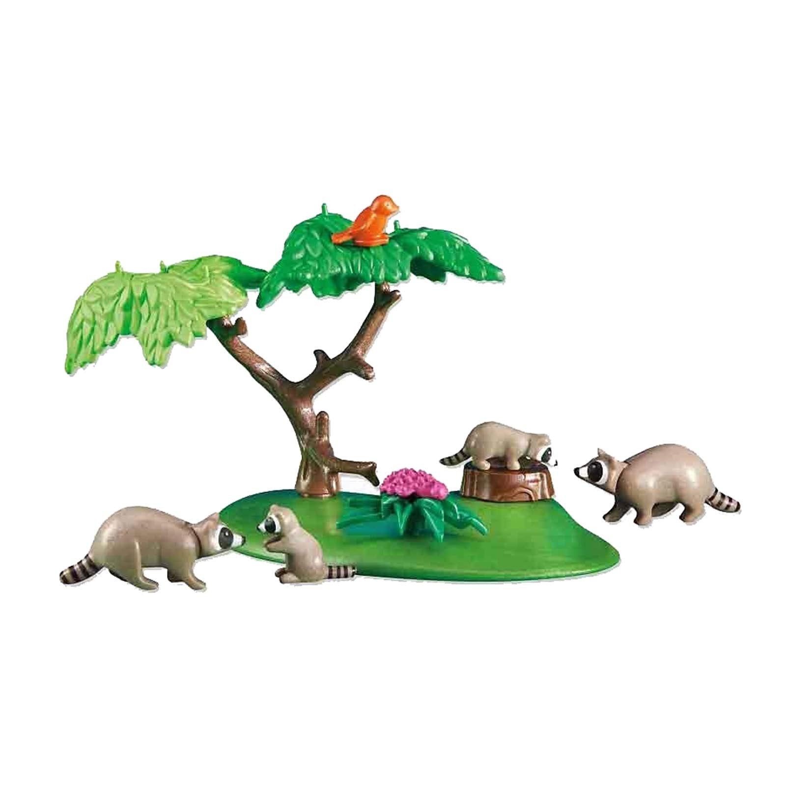 Playmobil Raccoon Family Building Set 6317 Educational | Radar Toys
