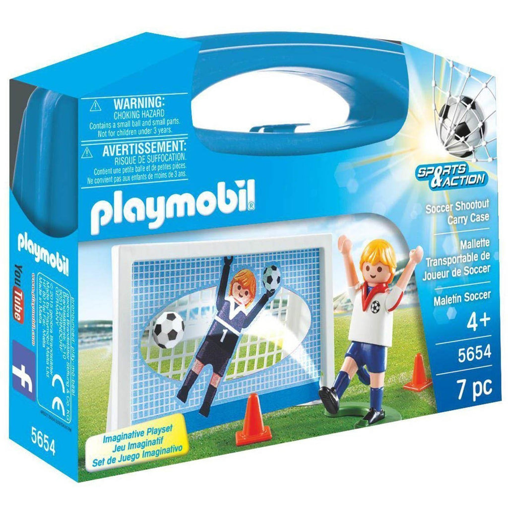 Playmobil Soccer Carry Case Building Set 5654
