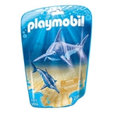 Playmobil Sword Fish With Baby Building Set 9068 - Radar Toys