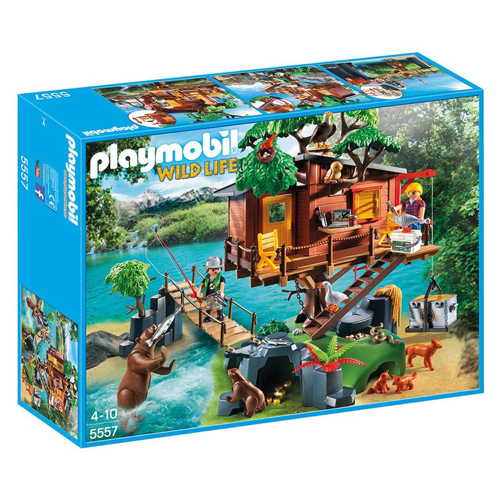 Playmobil Wild Life Adventure Tree House Building Set 5557