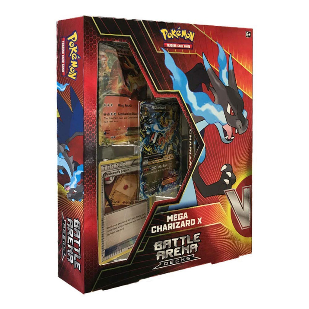 Pokemon Battle Arena Decks Mega Charizard X Set