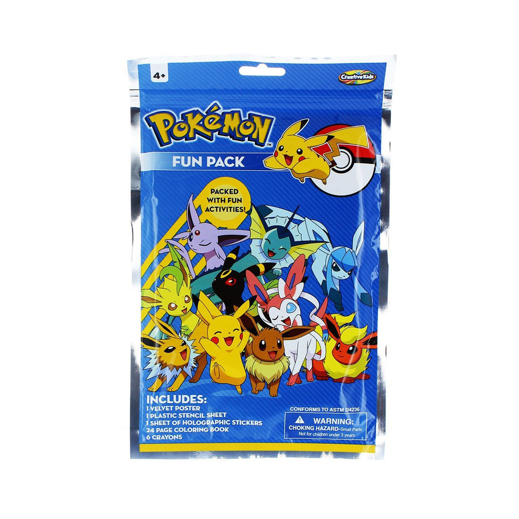 Pokemon Creative Fun Pack Art Craft Set