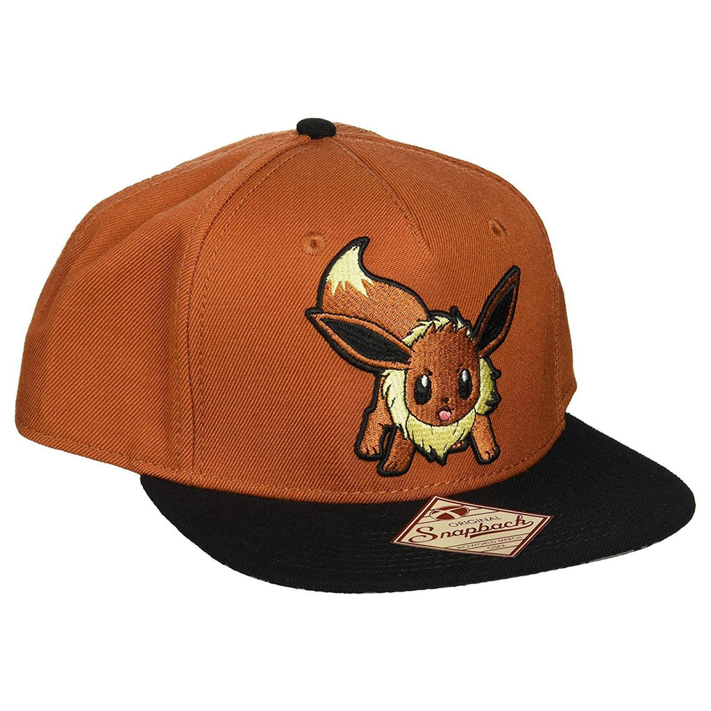 Pokemon Eevee Brown Snapback Hat