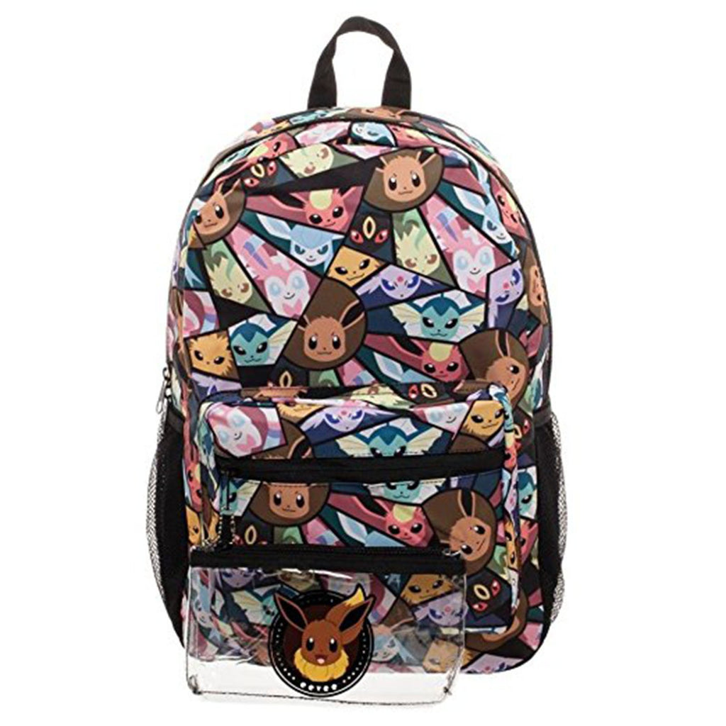Pokemon Eevee Evolutions Sublimated Backpack