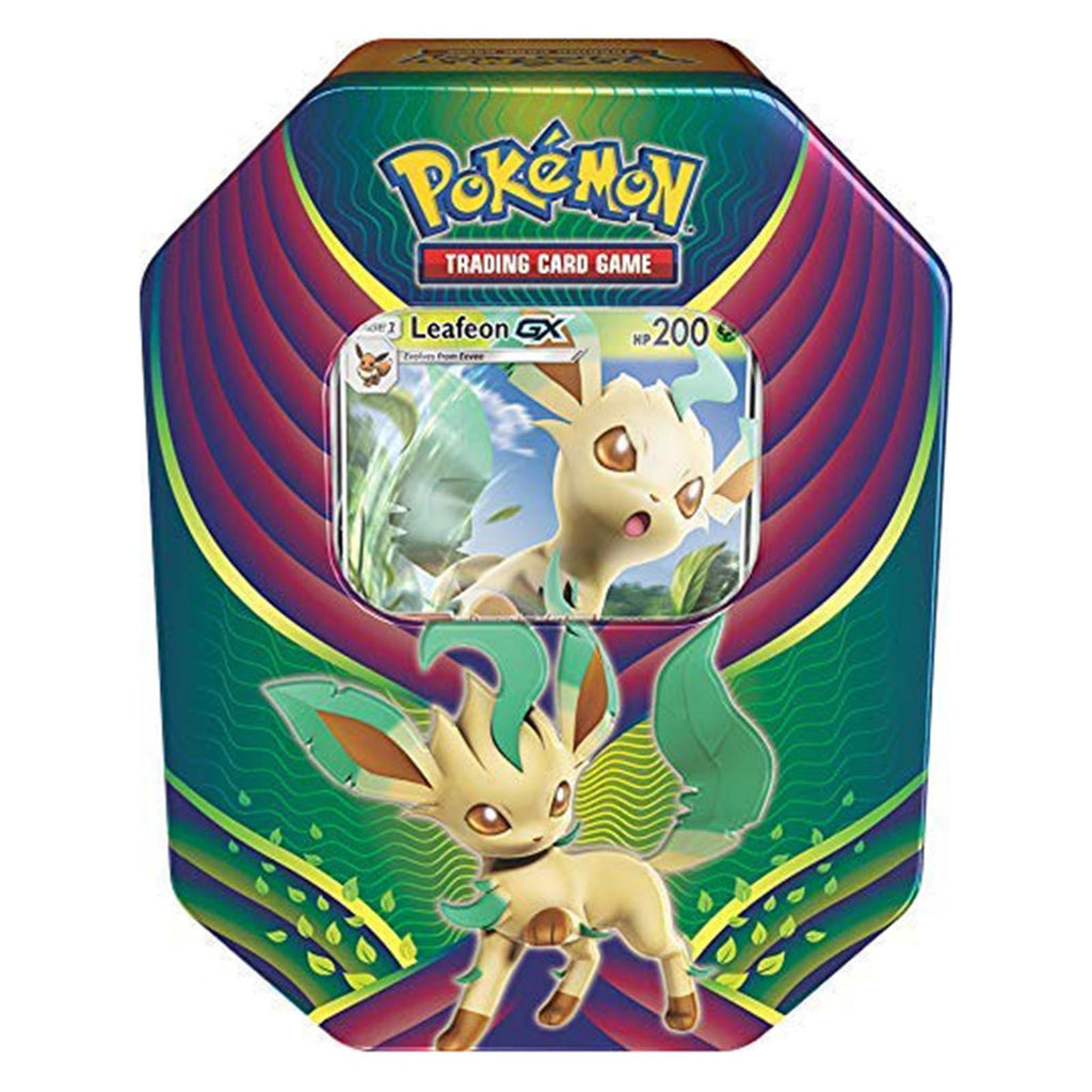 Pokemon Evolution Celebration Leafeon Trading Card Tin