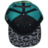 Pokemon Jigglypuff Turquoise Snapback Hat - Radar Toys