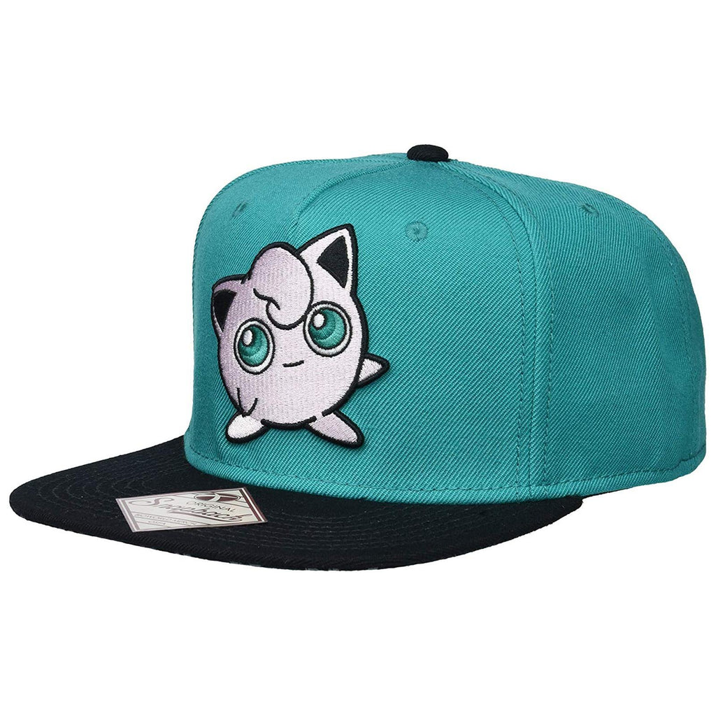 Pokemon Jigglypuff Turquoise Snapback Hat